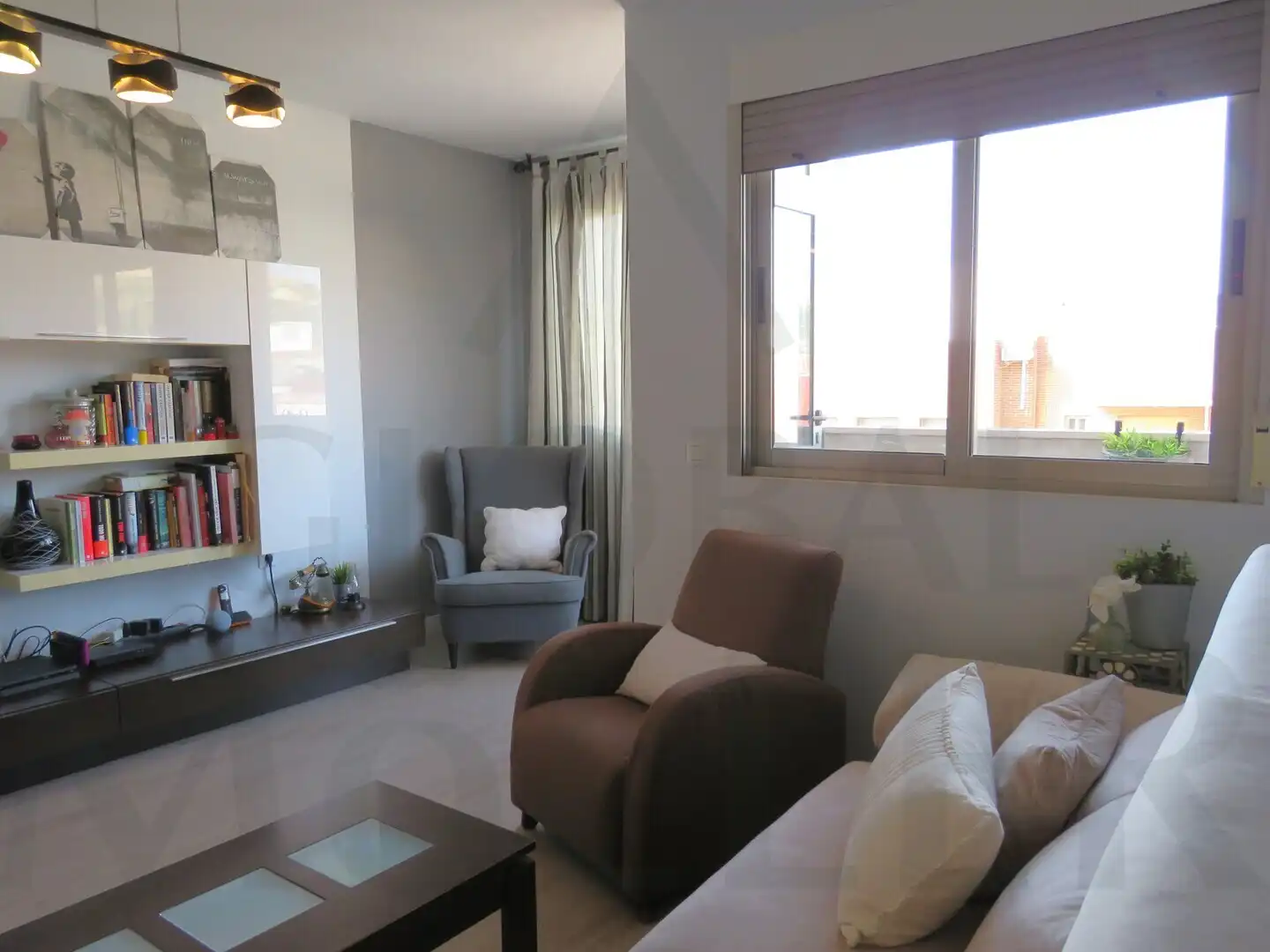 Sala de estar de Piso en venta en Cartagena con Aire acondicionado, Calefacción y Horno