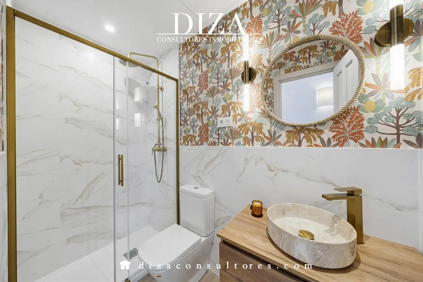 Baño de Planta baja en venta en Madrid con Aire acondicionado, Calefacción y Terraza