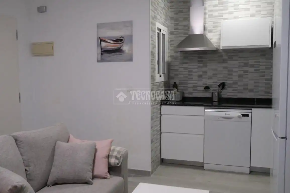 Küche von Wohnung zum Verkauf in Sevilla mit Terrasse