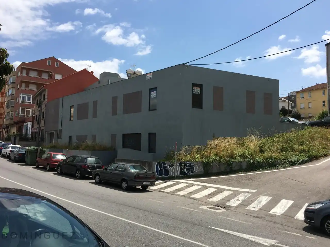 Exterior view of Industrial buildings for sale in Vigo 