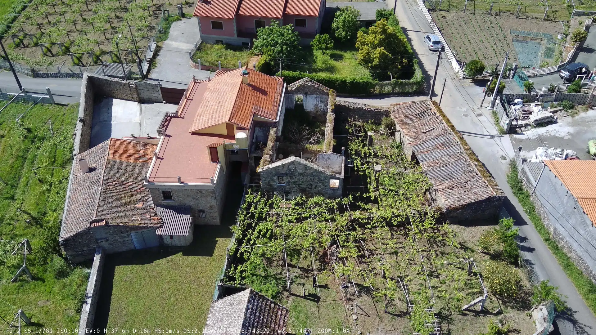 Jardín de Casa o chalet en venta en Ribadumia
