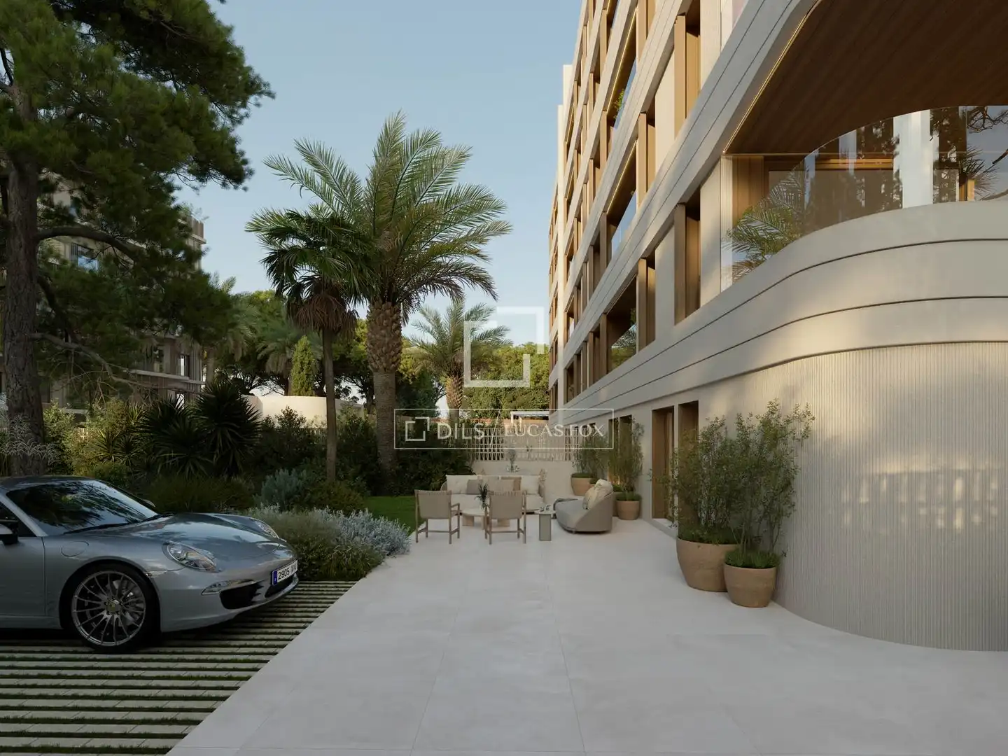Terrace of Flat for sale in Benicasim / Benicàssim  with Air Conditioner, Private garden and Terrace