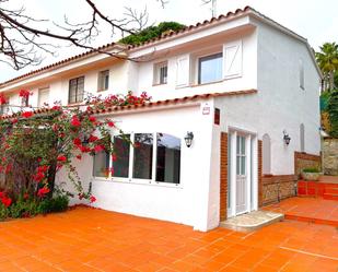 Exterior view of Single-family semi-detached for sale in Lloret de Mar  with Air Conditioner, Heating and Terrace