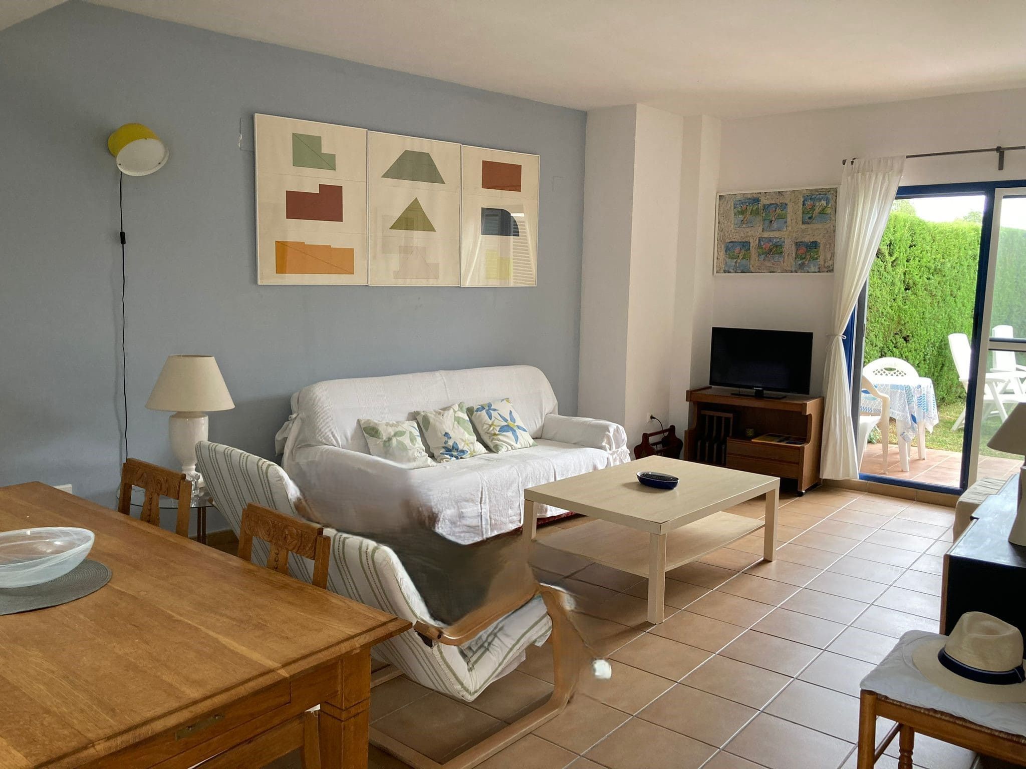 Sala d'estar de Dúplex en venda en Rota amb Aire condicionat, Jardí privat i Terrassa