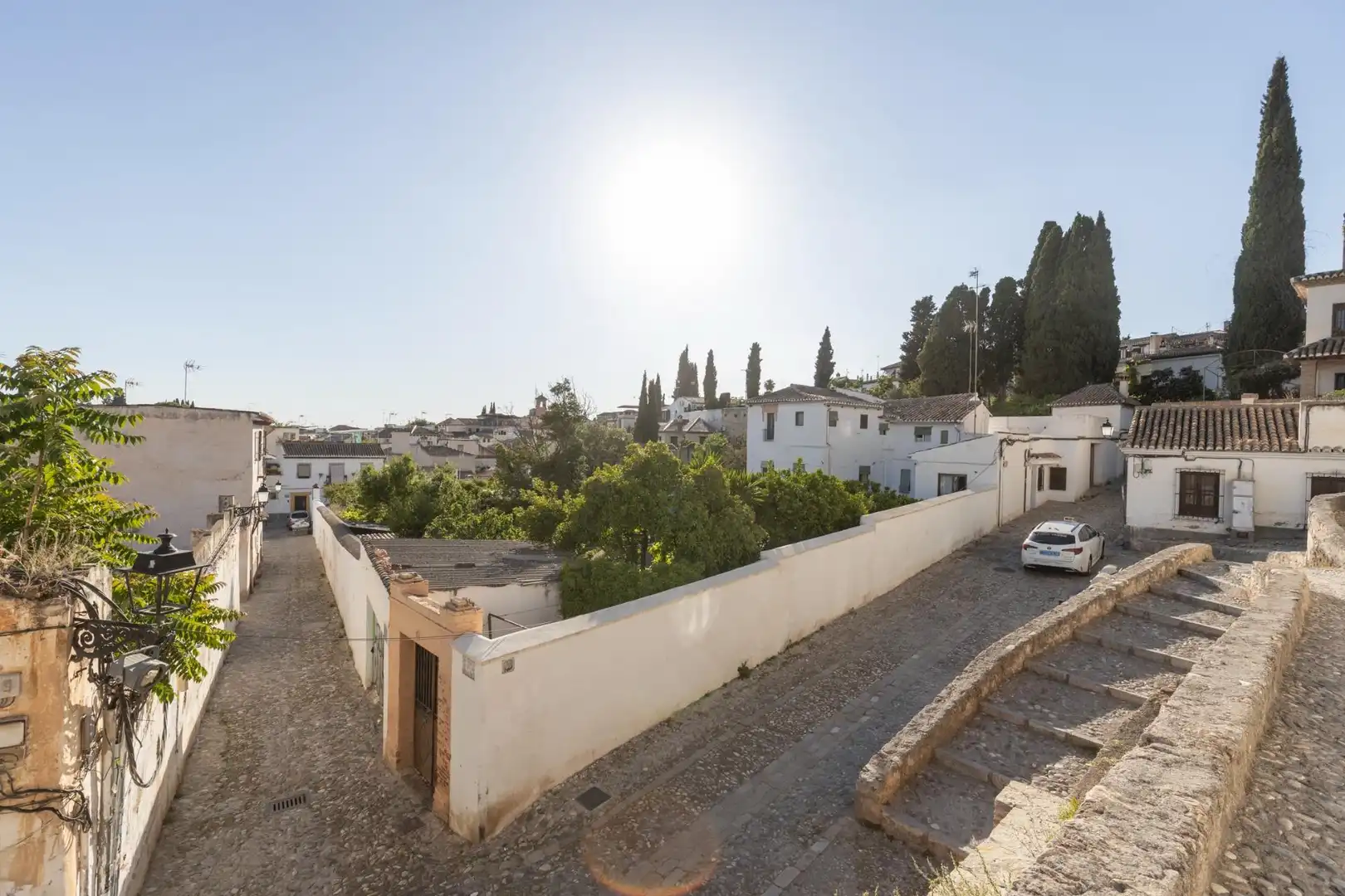 Vista exterior de Residencial en venda en Granada