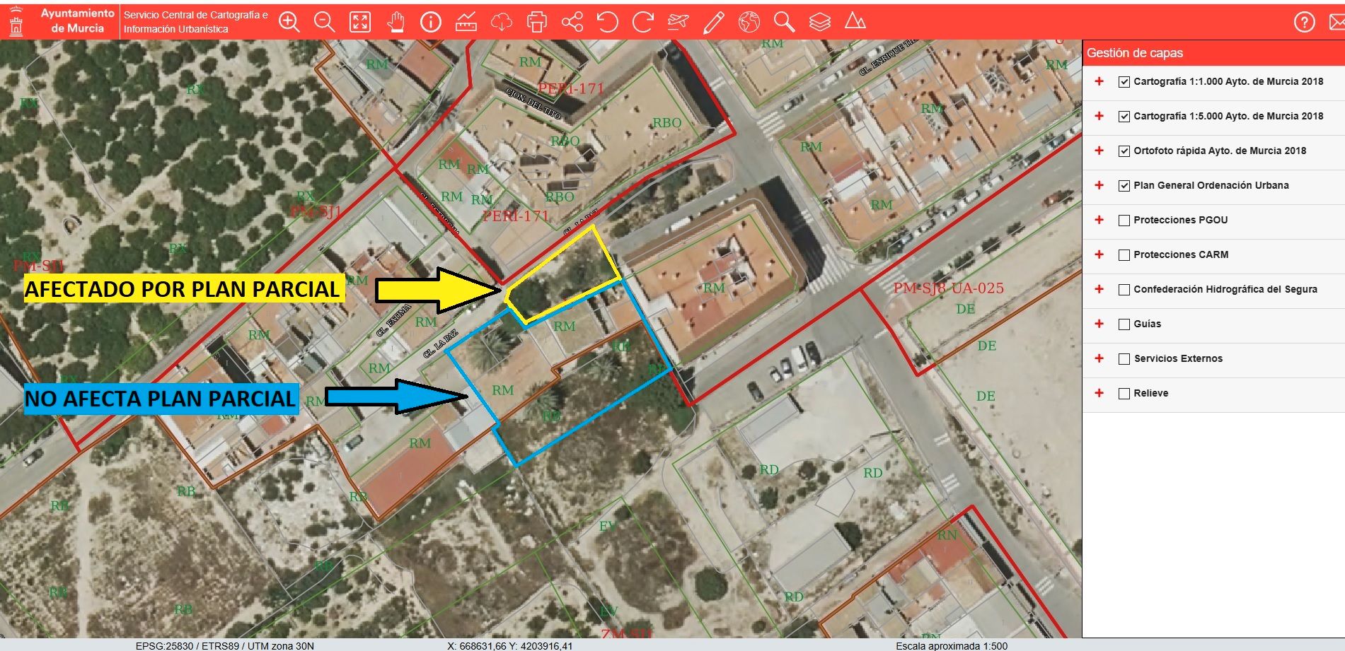 Vista exterior de Casa o xalet en venda en  Murcia Capital amb Jardí privat