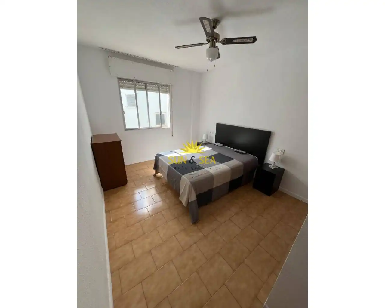 Bedroom of Apartments for rent in San Javier  with Air Conditioner, Heating and Terrace