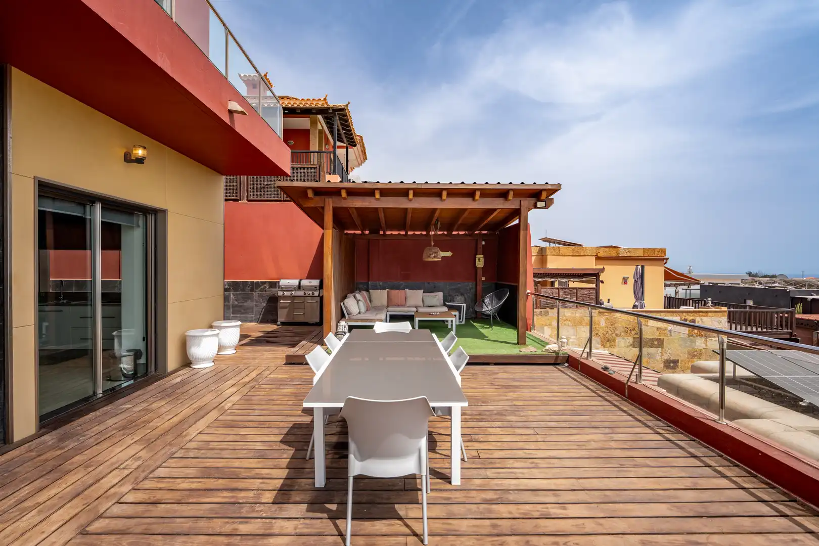Terrassa de Casa o xalet en venda en San Agustín - Bahía Feliz