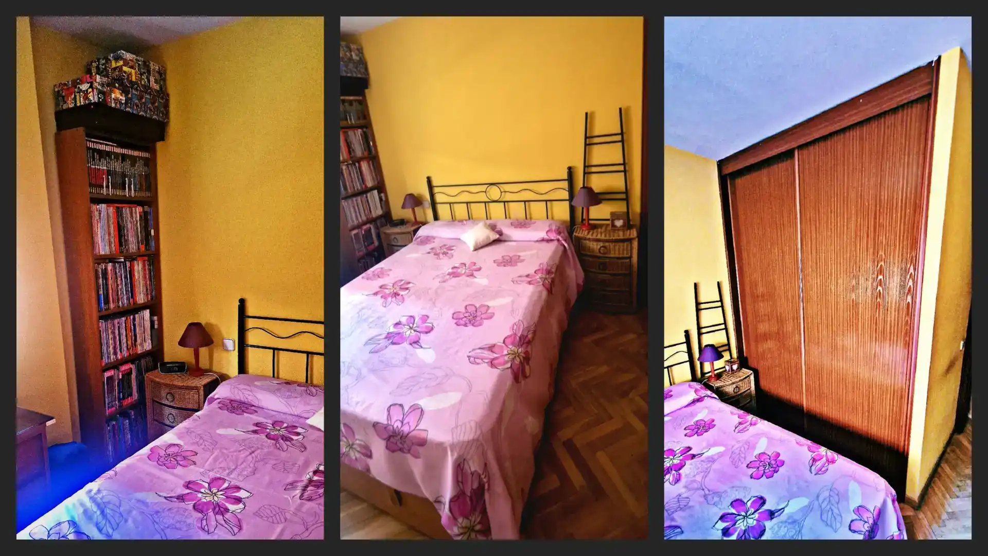 Bedroom of Flat for sale in  Madrid Capital  with Air Conditioner
