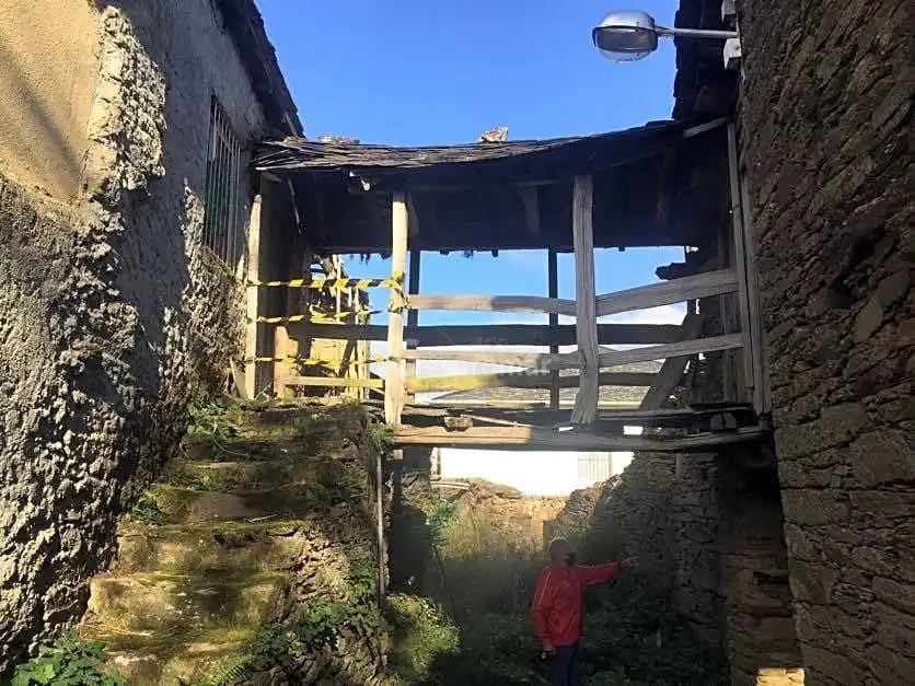 Vista exterior de Finca rústica en venta en Ribas de Sil con Jardín privado, Trastero y Amueblado
