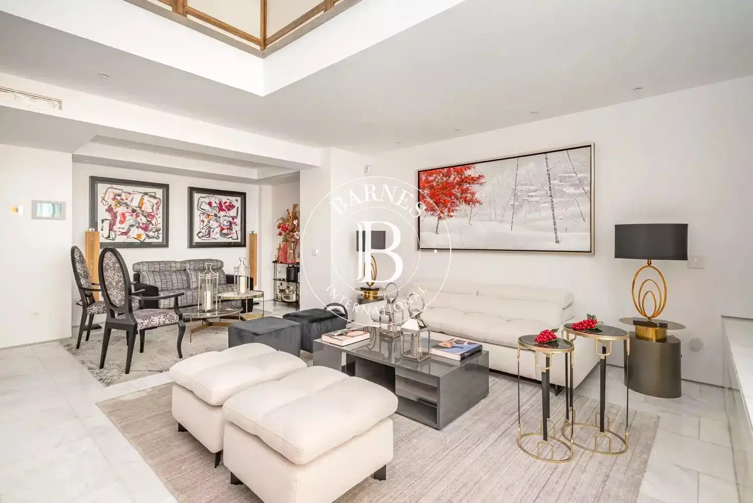 Living room of Flat for rent in Madrid  with Air Conditioner, Heating and Swimming Pool