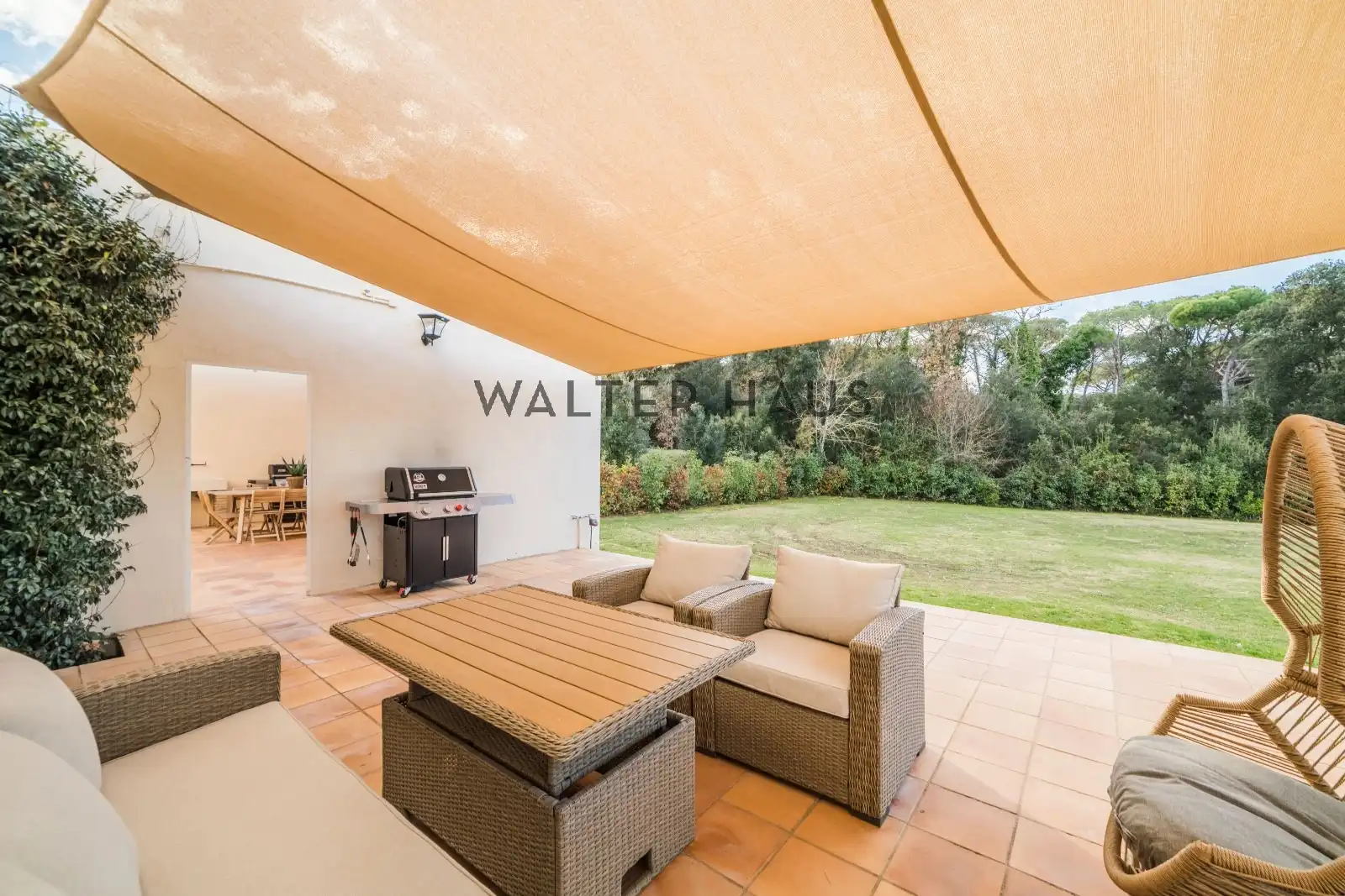 Terraza de Finca rústica en venta en Santa Cristina d'Aro con Calefacción, Jardín privado y Parquet