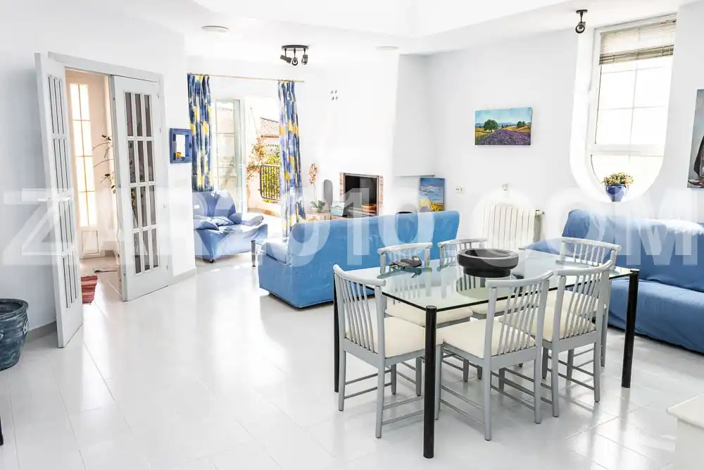 Living room of Houses for sale in Garrucha  with Air Conditioner, Private garden and Terrace