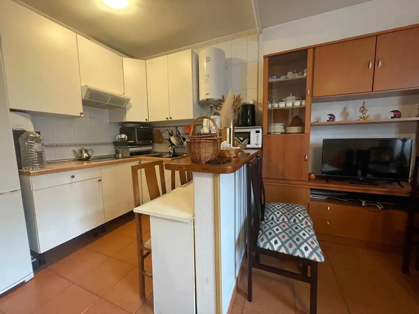 Cocina de Apartamento en venta en Bernuy de Porreros con Balcón