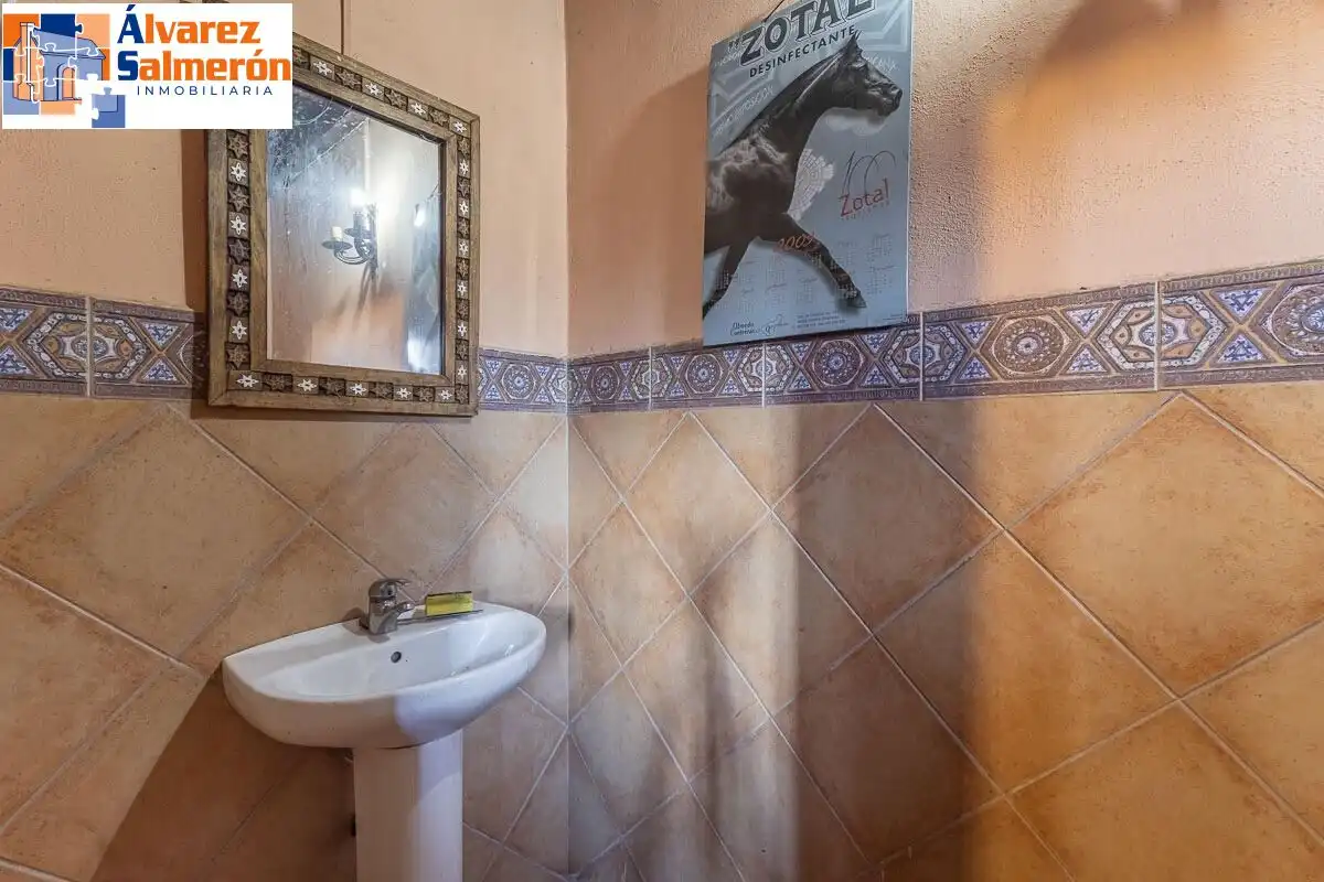 Bany de Casa o xalet en venda en La Zubia amb Jardí privat