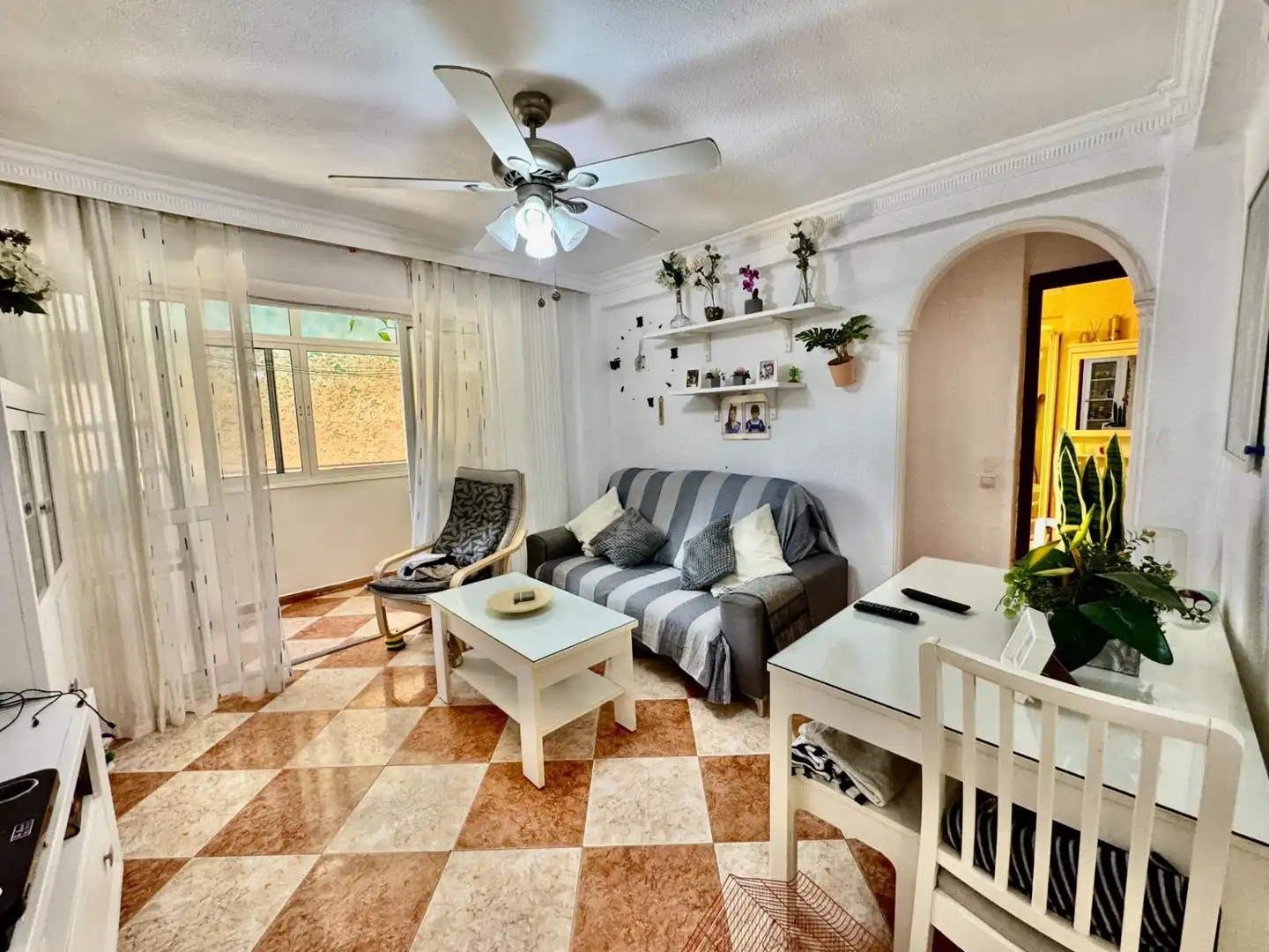 Living room of Flat for sale in Málaga  with Air Conditioner