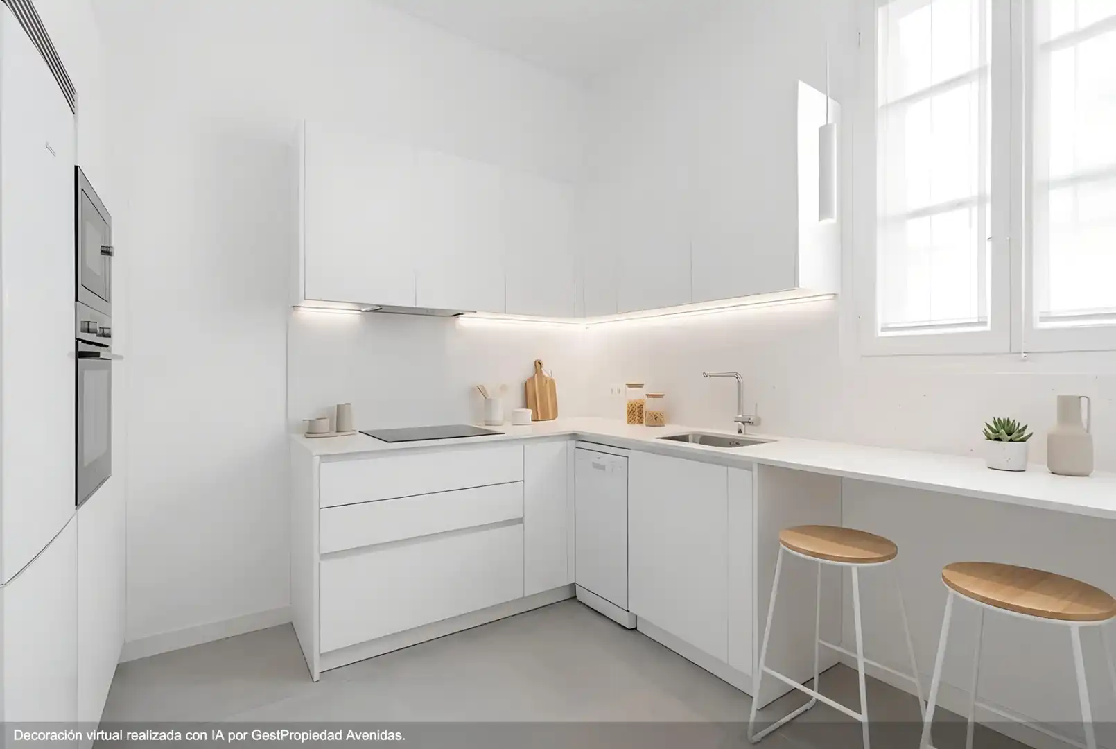 Cocina de Piso en venta en  Palma de Mallorca con Aire acondicionado y Balcón