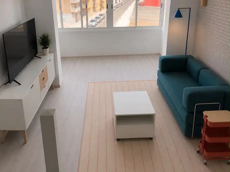 Living room of Study for rent in Arico  with Terrace and Balcony