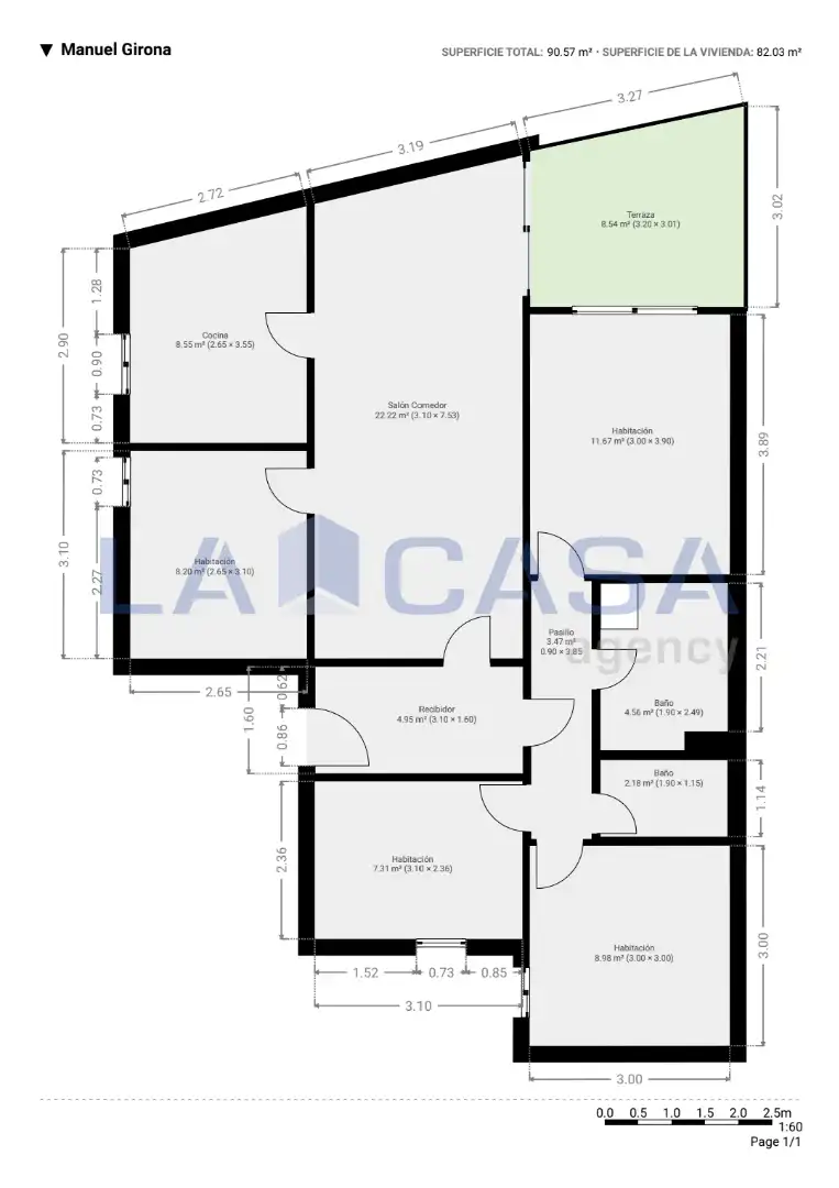 Piso con ascensor en venta en Avinguda de Manuel Girona, imagen 32