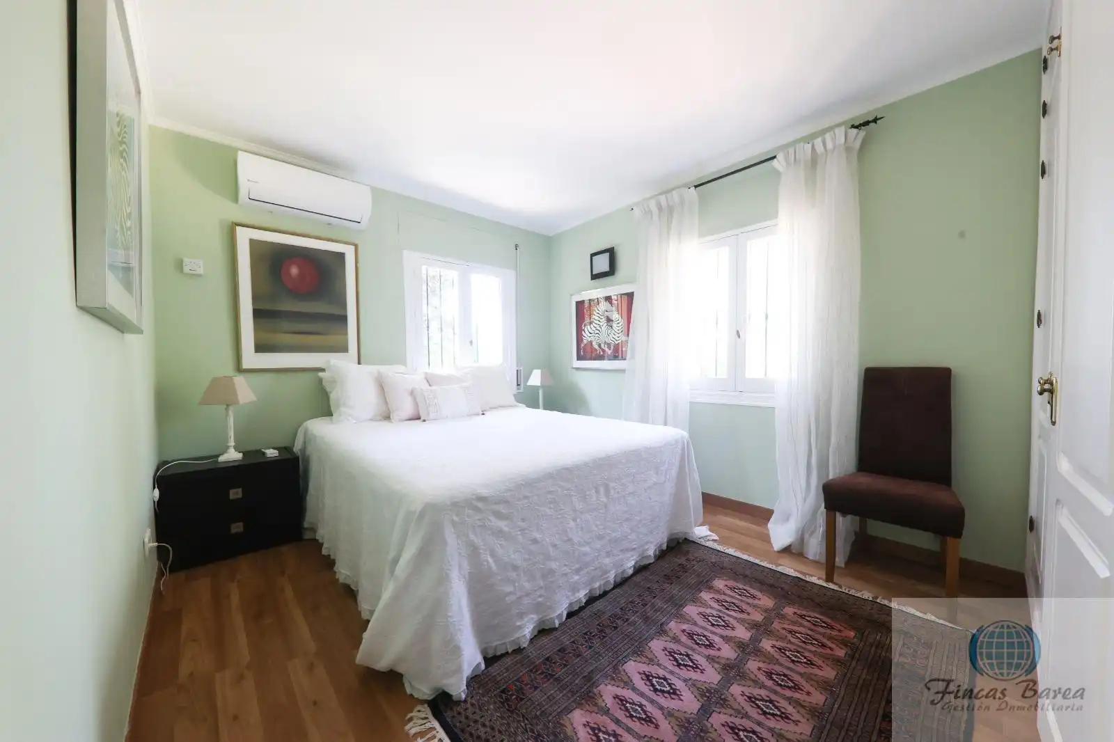 Bedroom of Houses for sale in Mijas  with Air Conditioner, Terrace and Storage room