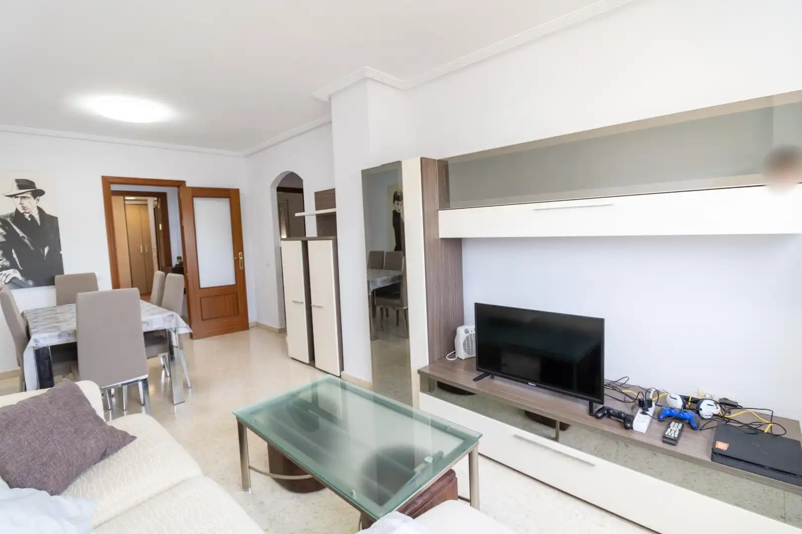 Sala de estar de Piso en venta en Almería con Aire acondicionado