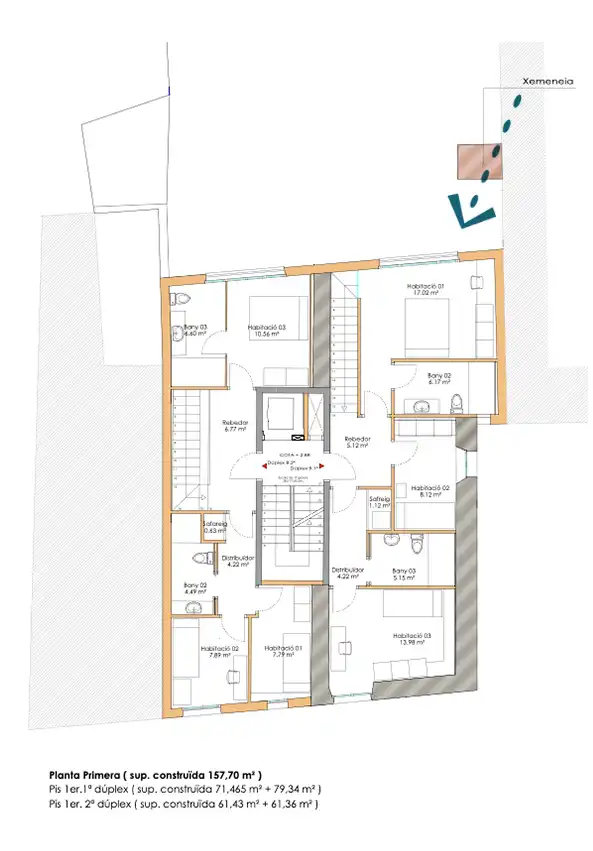 Duplexes for sale in Centre
