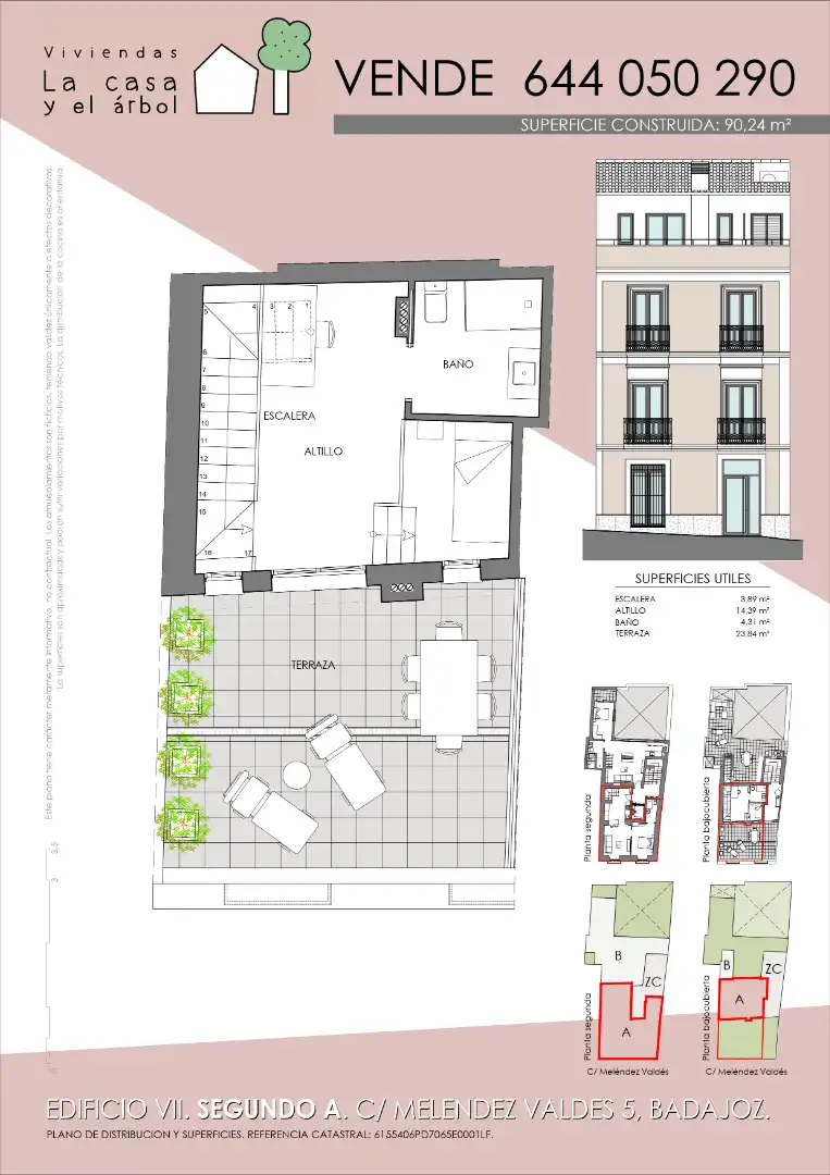 Ático con terraza en venta en Meléndez Valdés 5, imagen 9