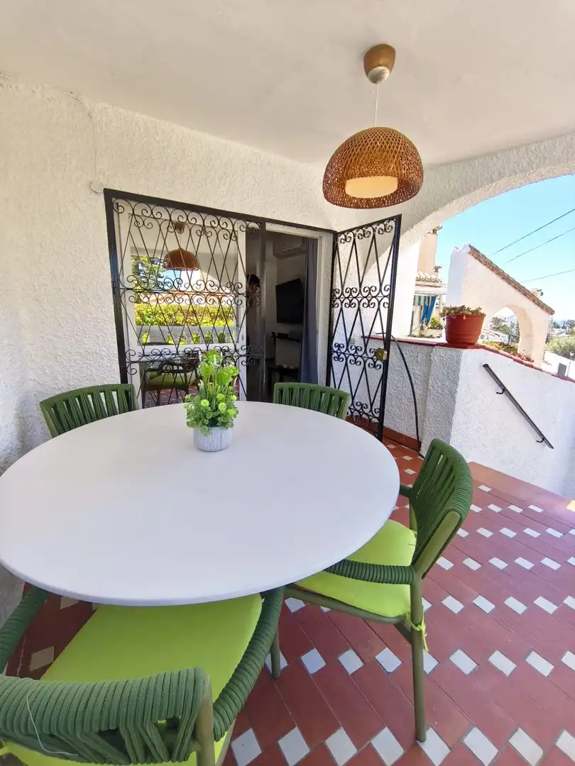 Terraza de Casa adosada de alquiler en Vélez-Málaga