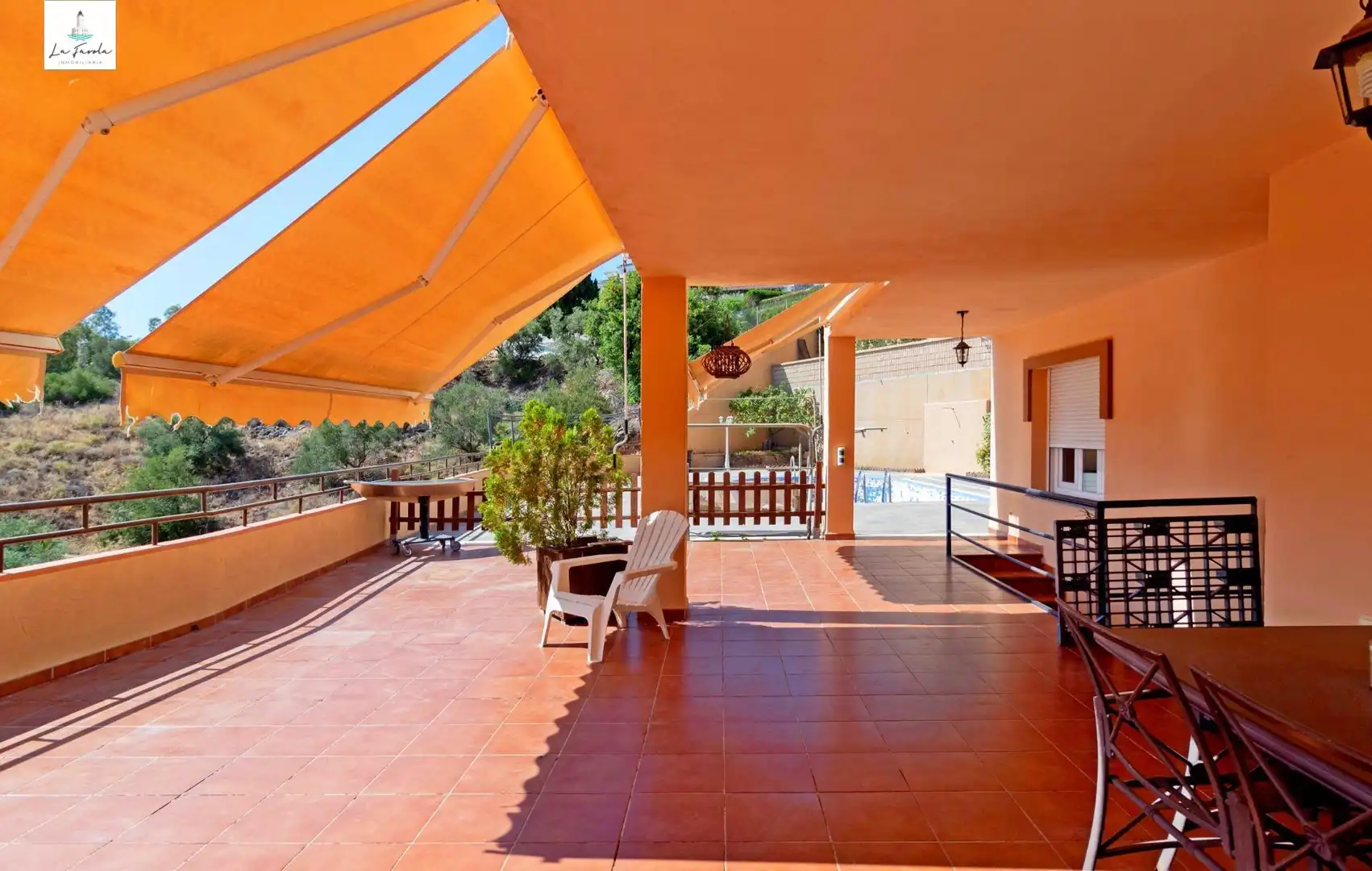 Terraza de Casa o chalet en venta en Málaga con Aire acondicionado, Jardín privado y Terraza