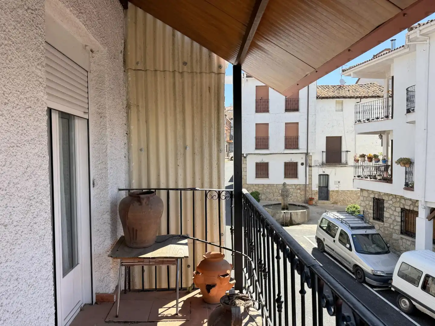 Balcony of Country homes for sale in Poyales del Hoyo  with Air Conditioner, Terrace and Storage room