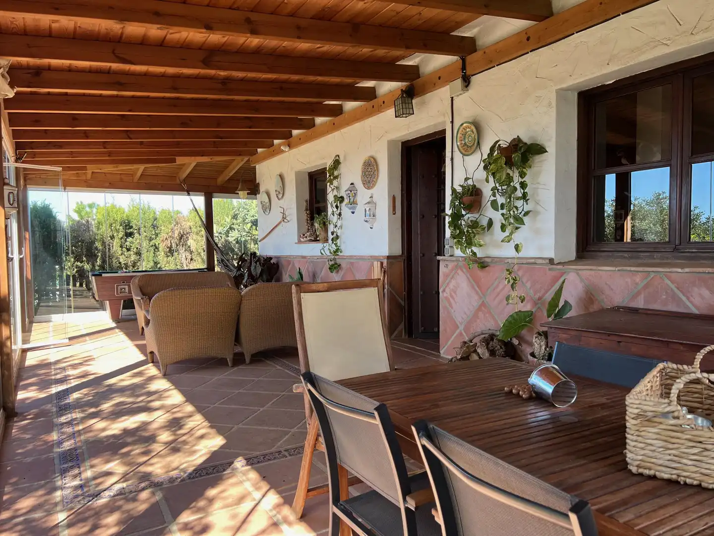 Terraza de Casa o chalet en venta en Vélez-Málaga con Aire acondicionado, Calefacción y Jardín privado