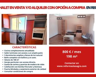 Kitchen of House or chalet for rent to own in Recas  with Heating, Parquet flooring and Storage room