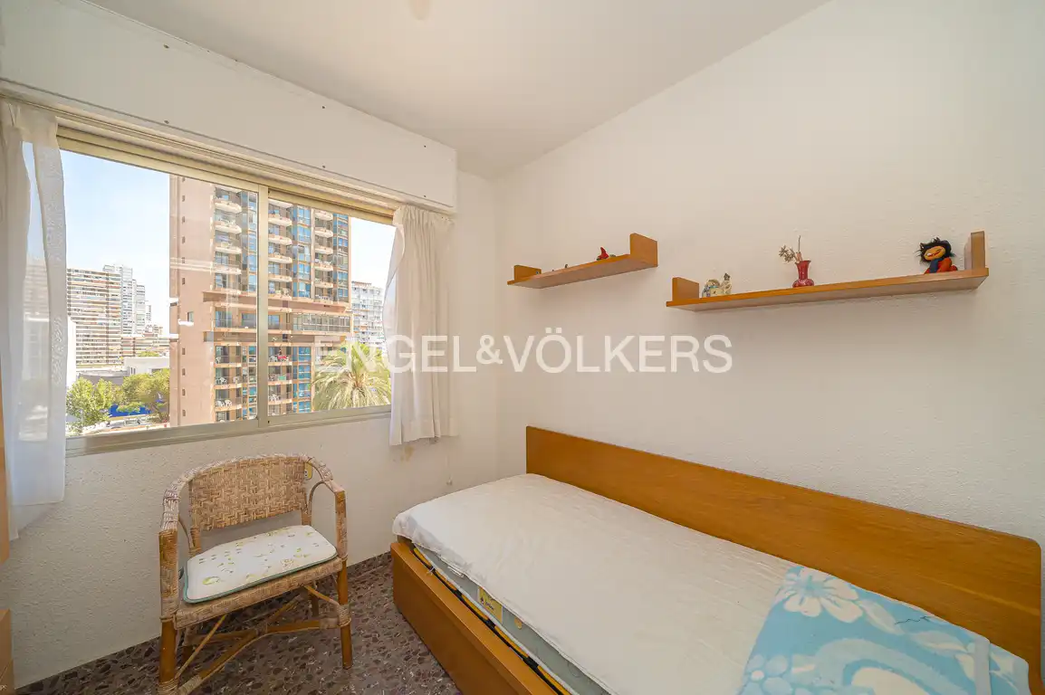 Bedroom of Apartments for sale in Benidorm  with Terrace and Community pool