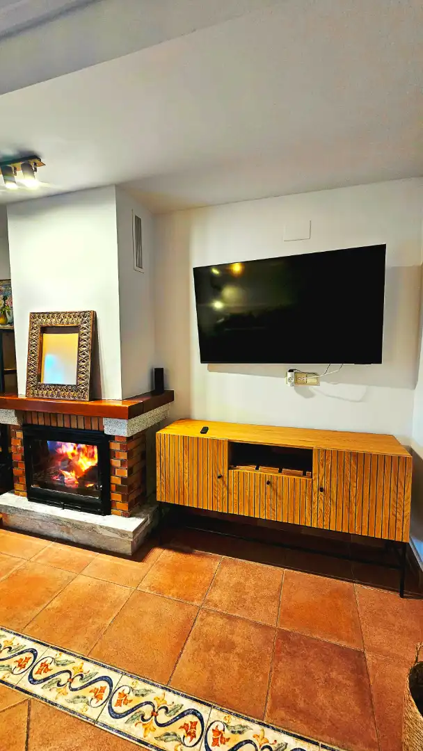 Living room of Houses for rent in Islantilla  with Private garden, Furnished and Oven