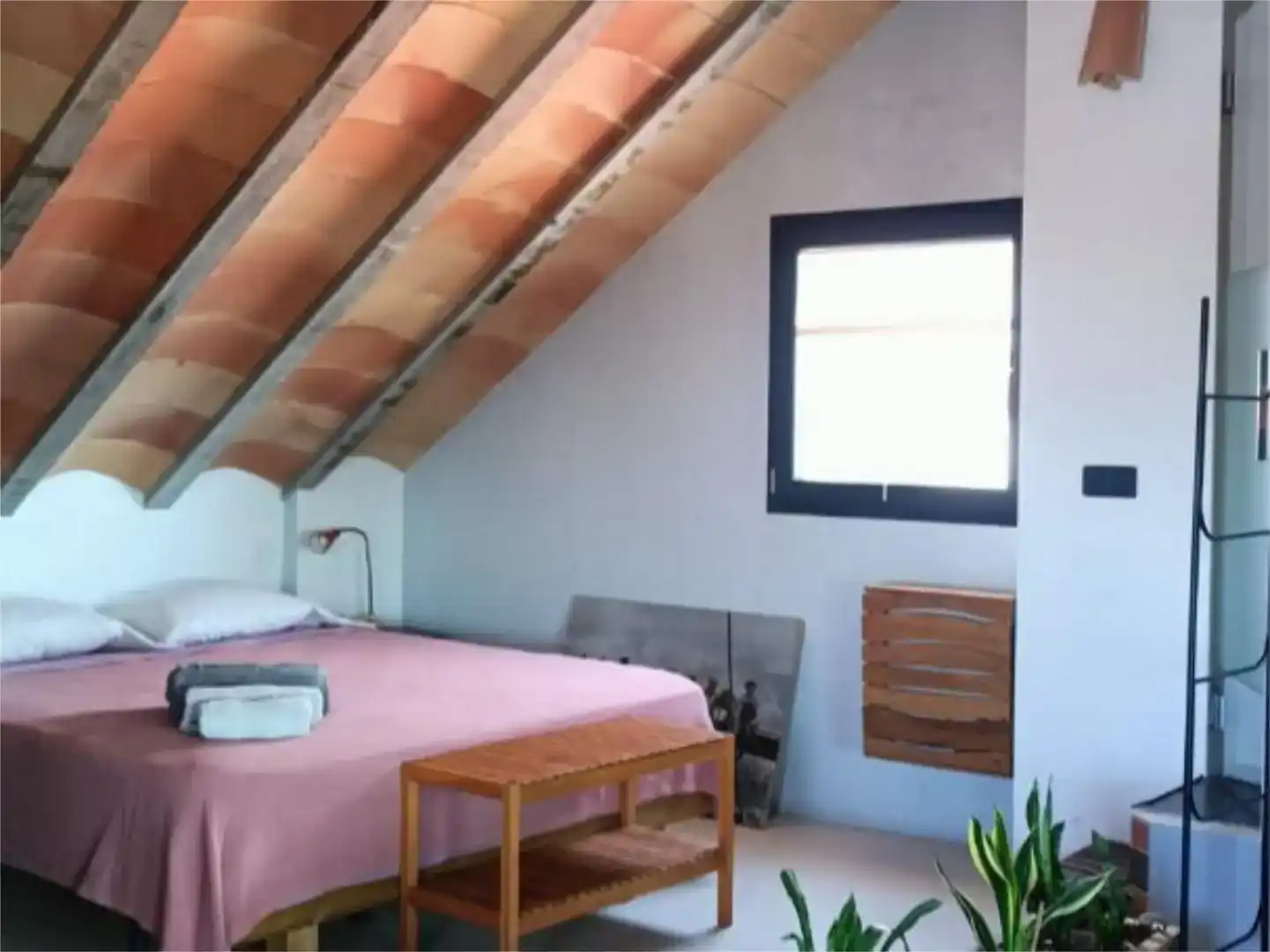 Schlafzimmer von Loft zur Miete in Daimús mit Klimaanlage