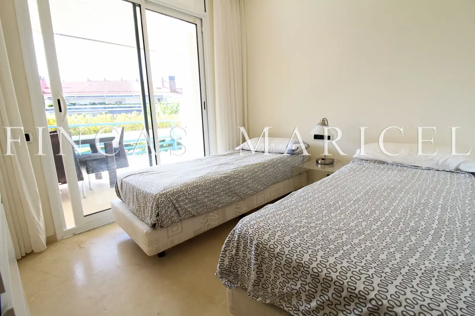 Habitación de Piso de alquiler en Sitges con Aire acondicionado, Calefacción y Terraza