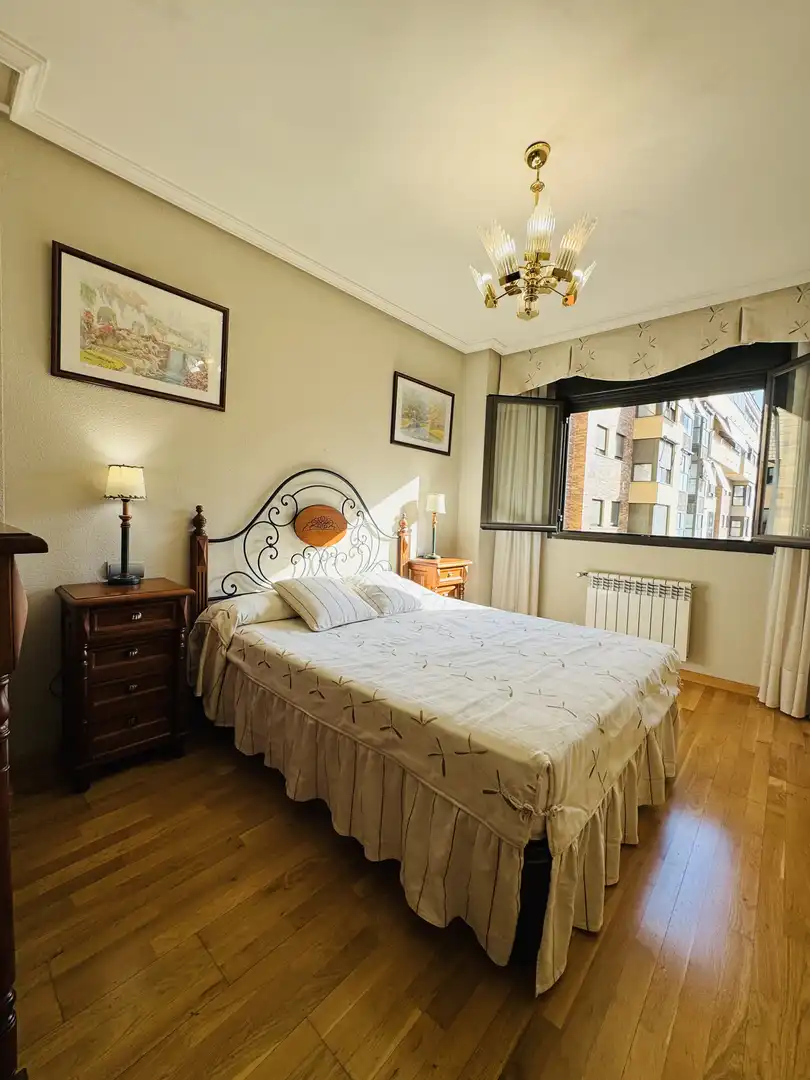 Schlafzimmer von Wohnung zur Miete in Rivas-Vaciamadrid mit Klimaanlage, Terrasse und Schwimmbad
