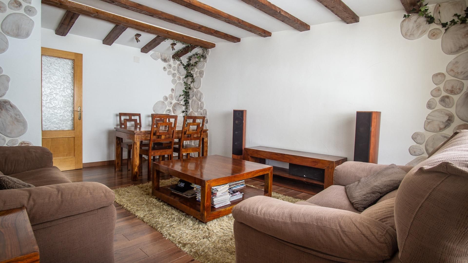 Living room of Flat for sale in Elda  with Air Conditioner, Storage room and Balcony