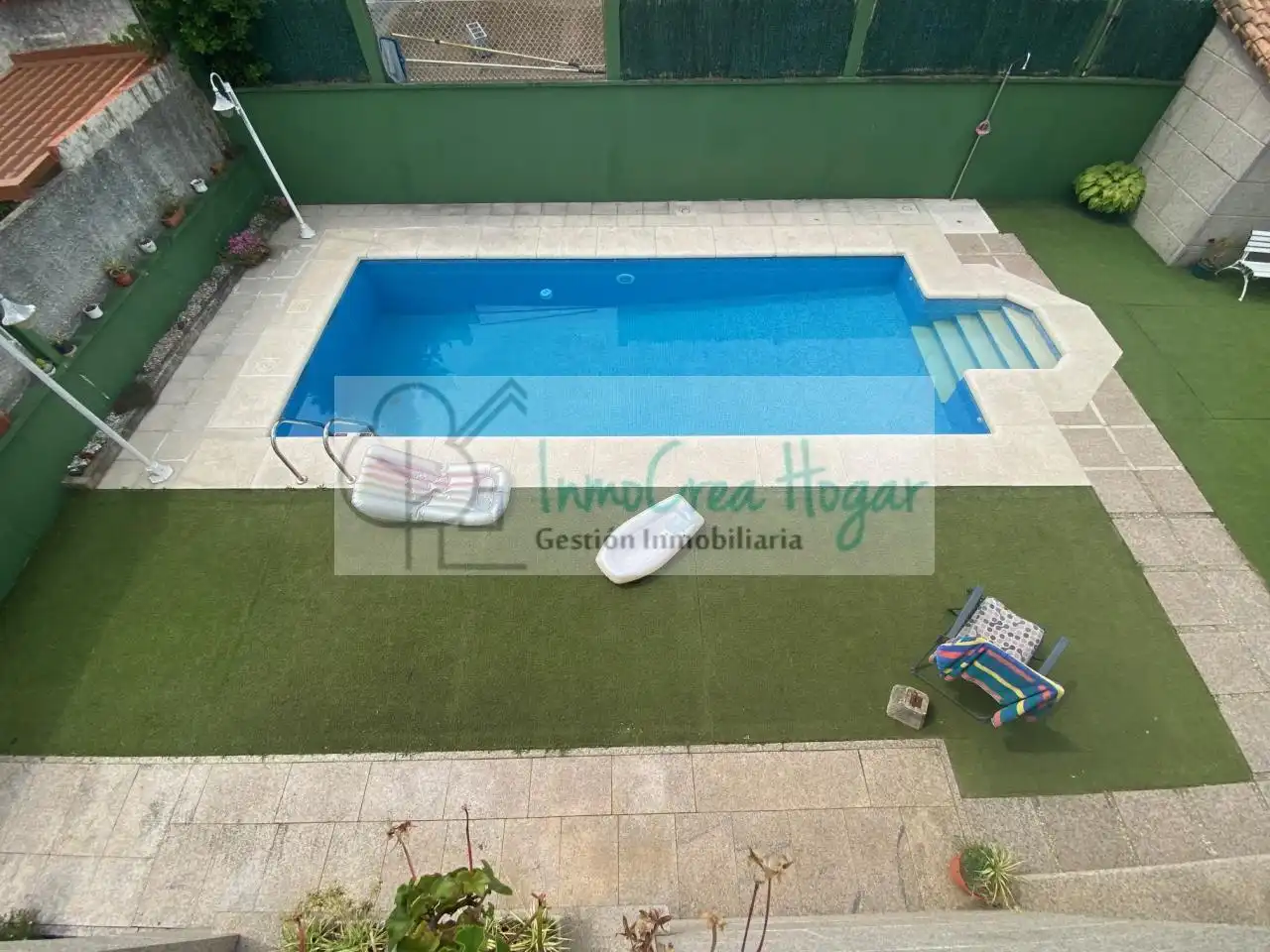 Swimming pool of Houses for sale in Mos  with Heating, Private garden and Storage room