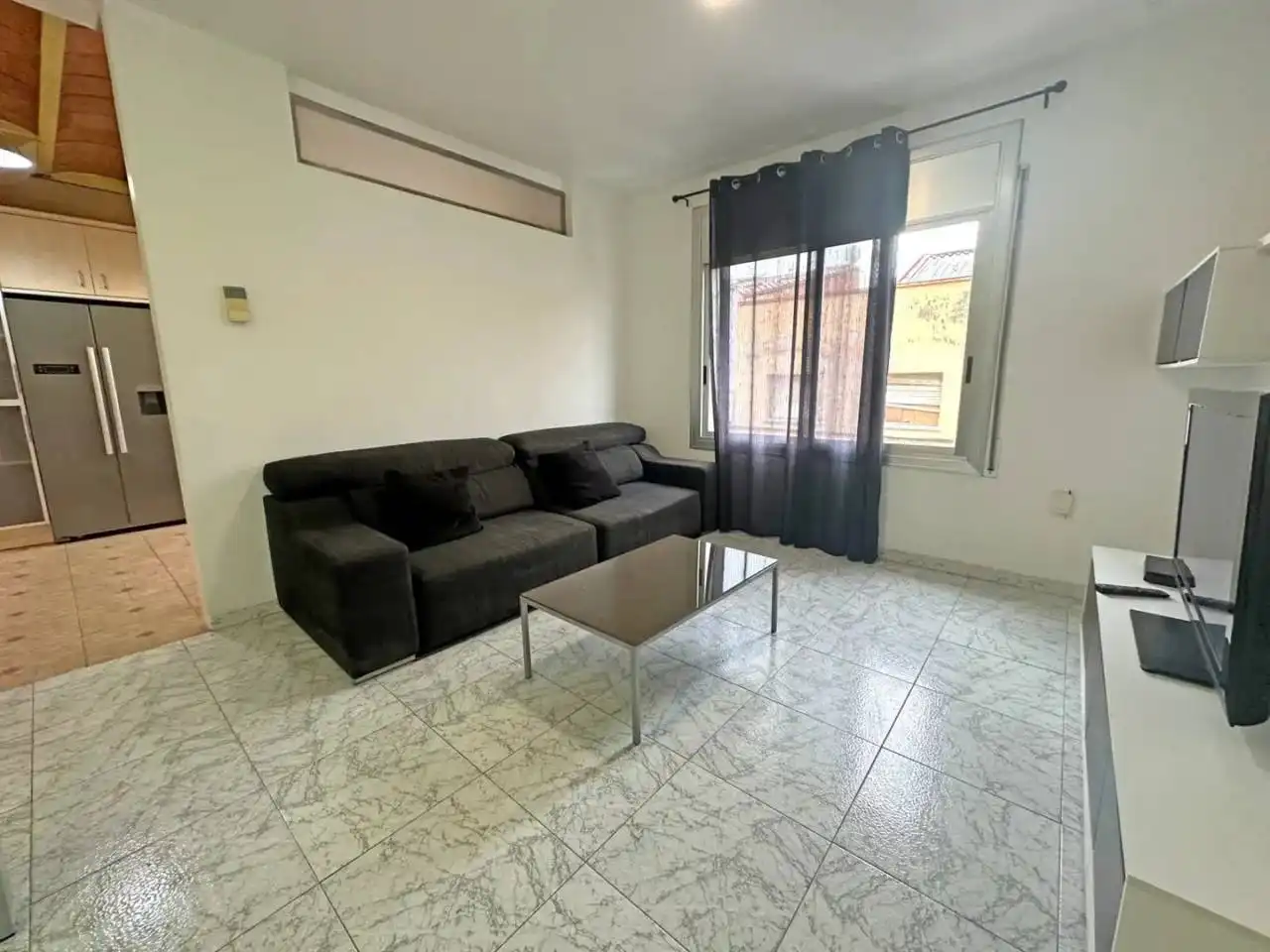 Sala de estar de Dúplex en venta en Terrassa con Calefacción, Terraza y Amueblado