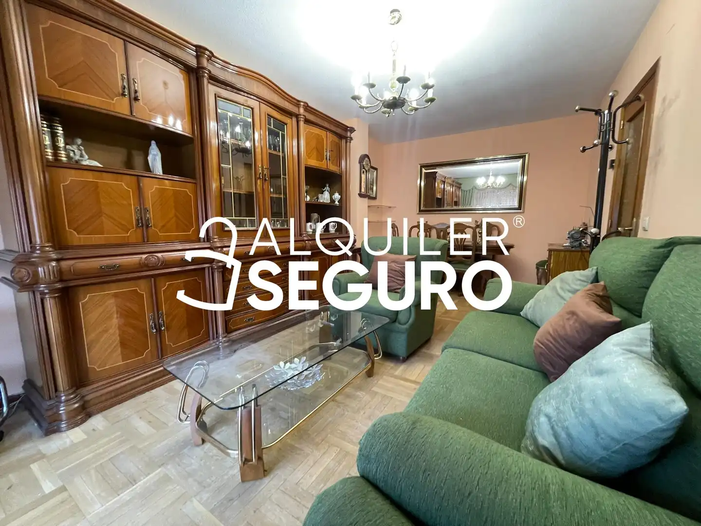 Living room of Flat for rent in Madrid  with Heating and Terrace