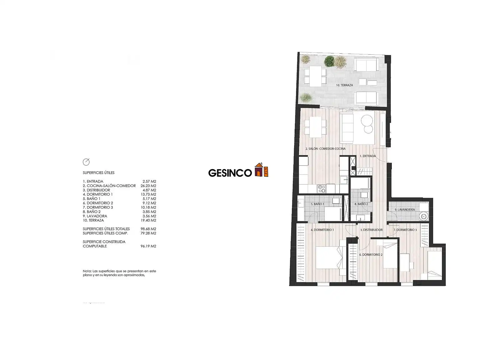 Piso en venta en Xàtiva con Terraza y Trastero