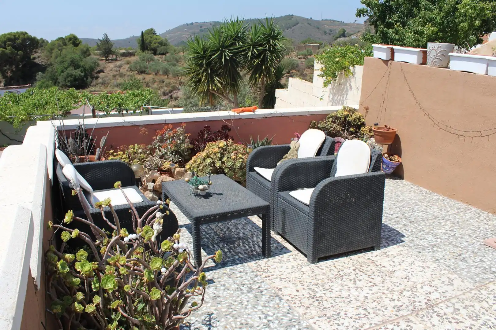 Terraza de Casa adosada en venta en Enix con Aire acondicionado, Calefacción y Jardín privado