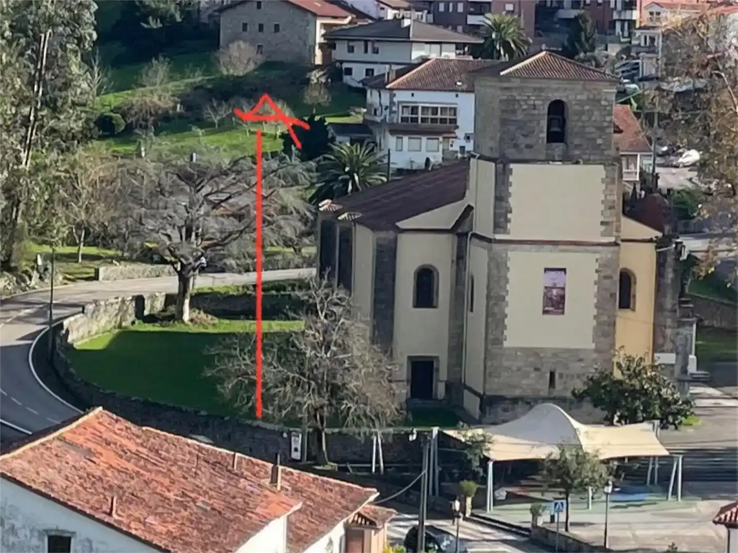 Vista exterior de Piso en venta en Limpias con Jardín privado