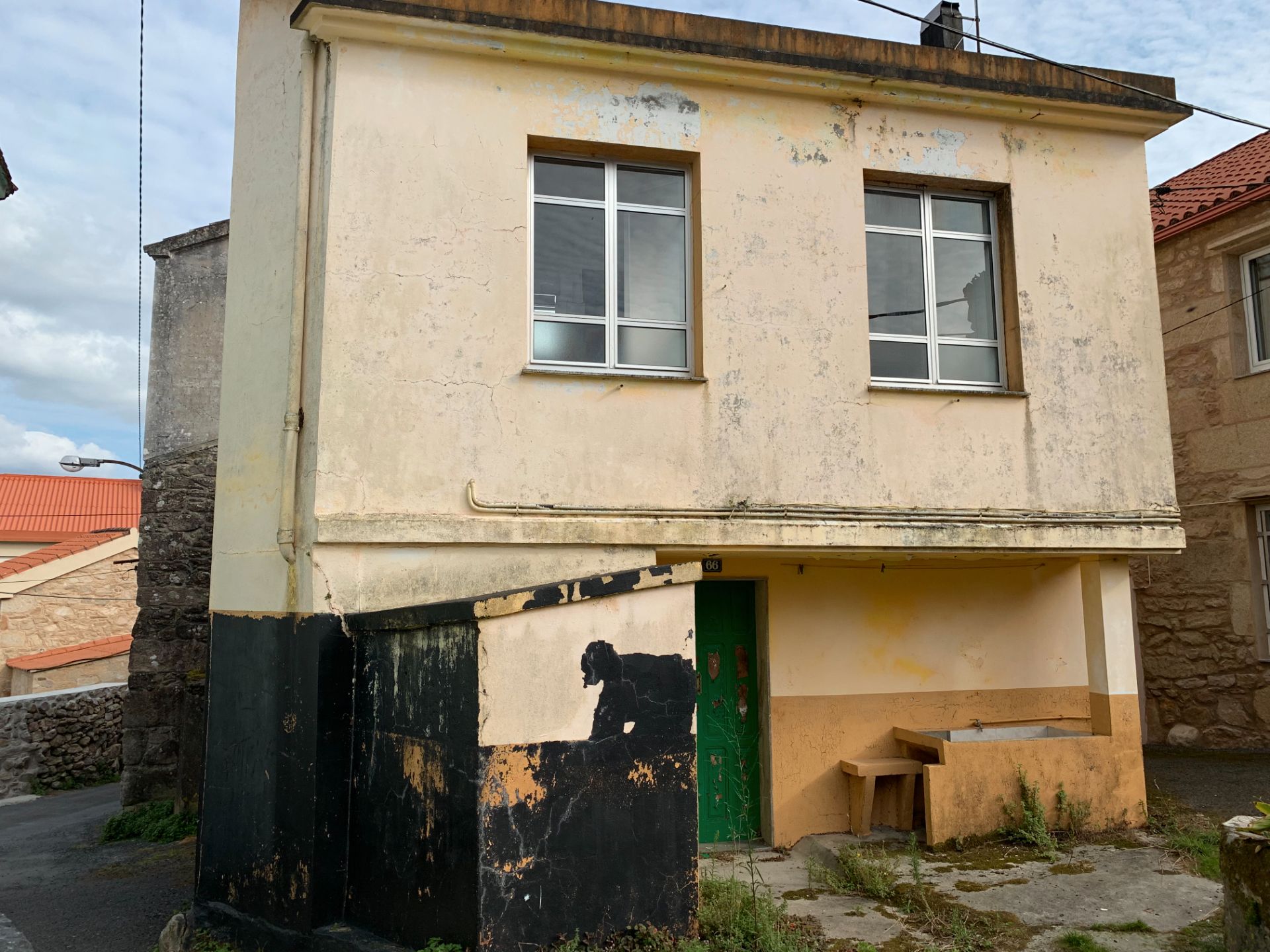 Vista exterior de Casa o xalet en venda en Muros