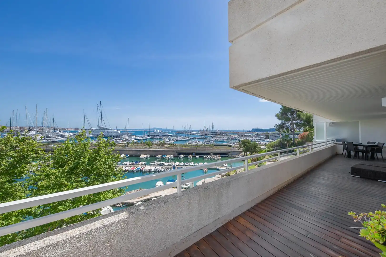 Terrasse von Wohnung zur Miete in  Palma de Mallorca mit Klimaanlage, Heizung und Terrasse
