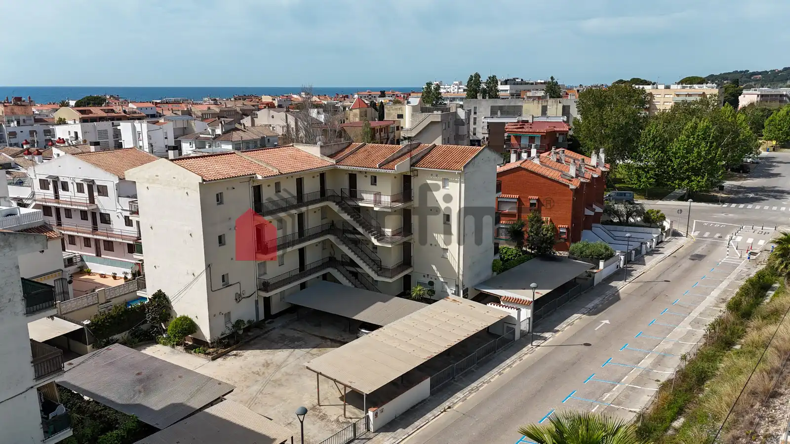 Vista exterior de Apartament en venda en Altafulla amb Moblat i Balcó