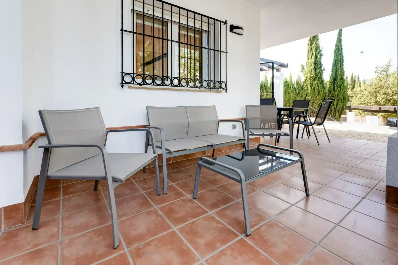 Terraza de Casa o chalet en venta en Fuente Álamo de Murcia con Piscina