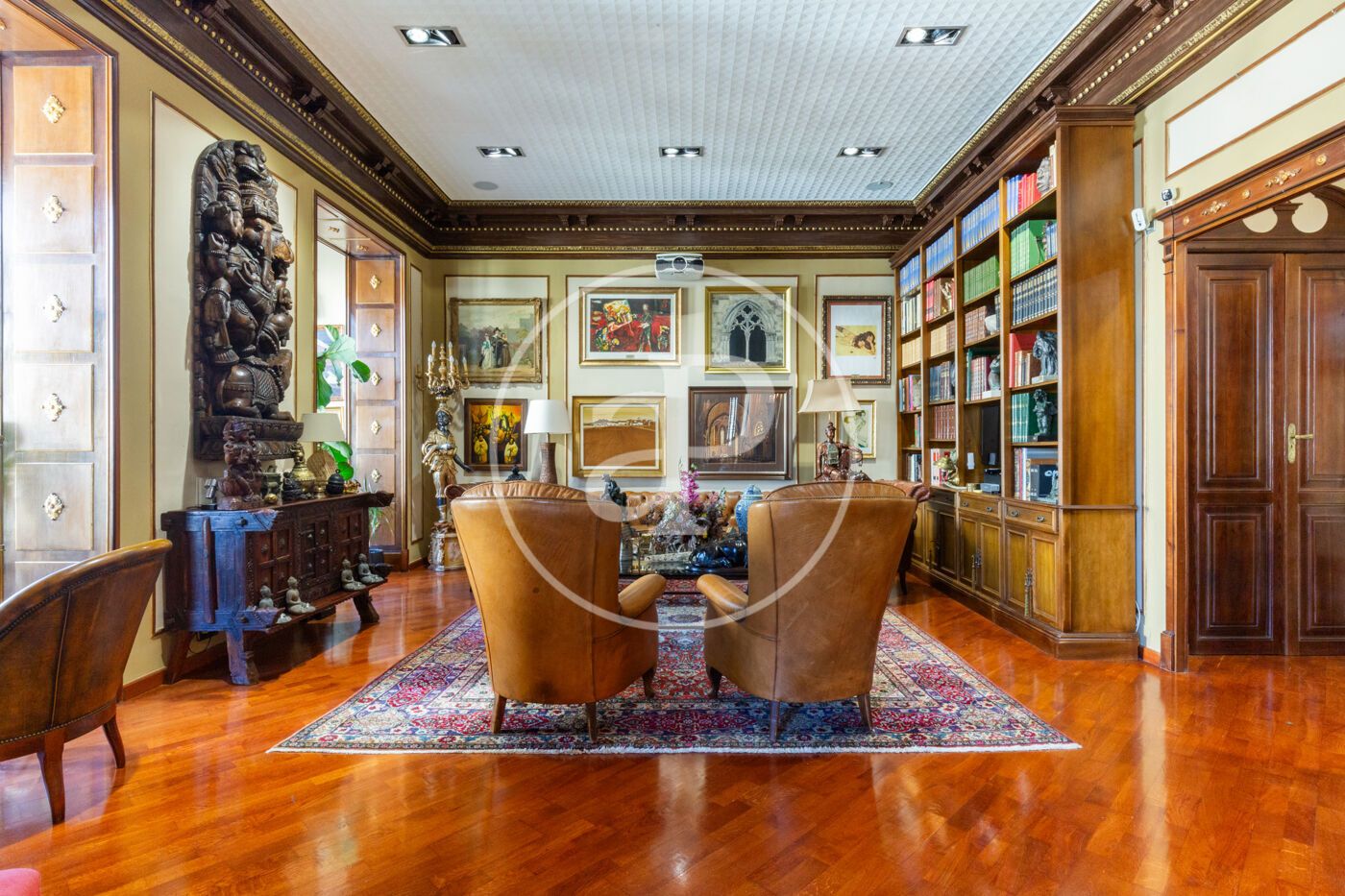 Living room of Flat for sale in  Valencia Capital  with Air Conditioner, Heating and Storage room