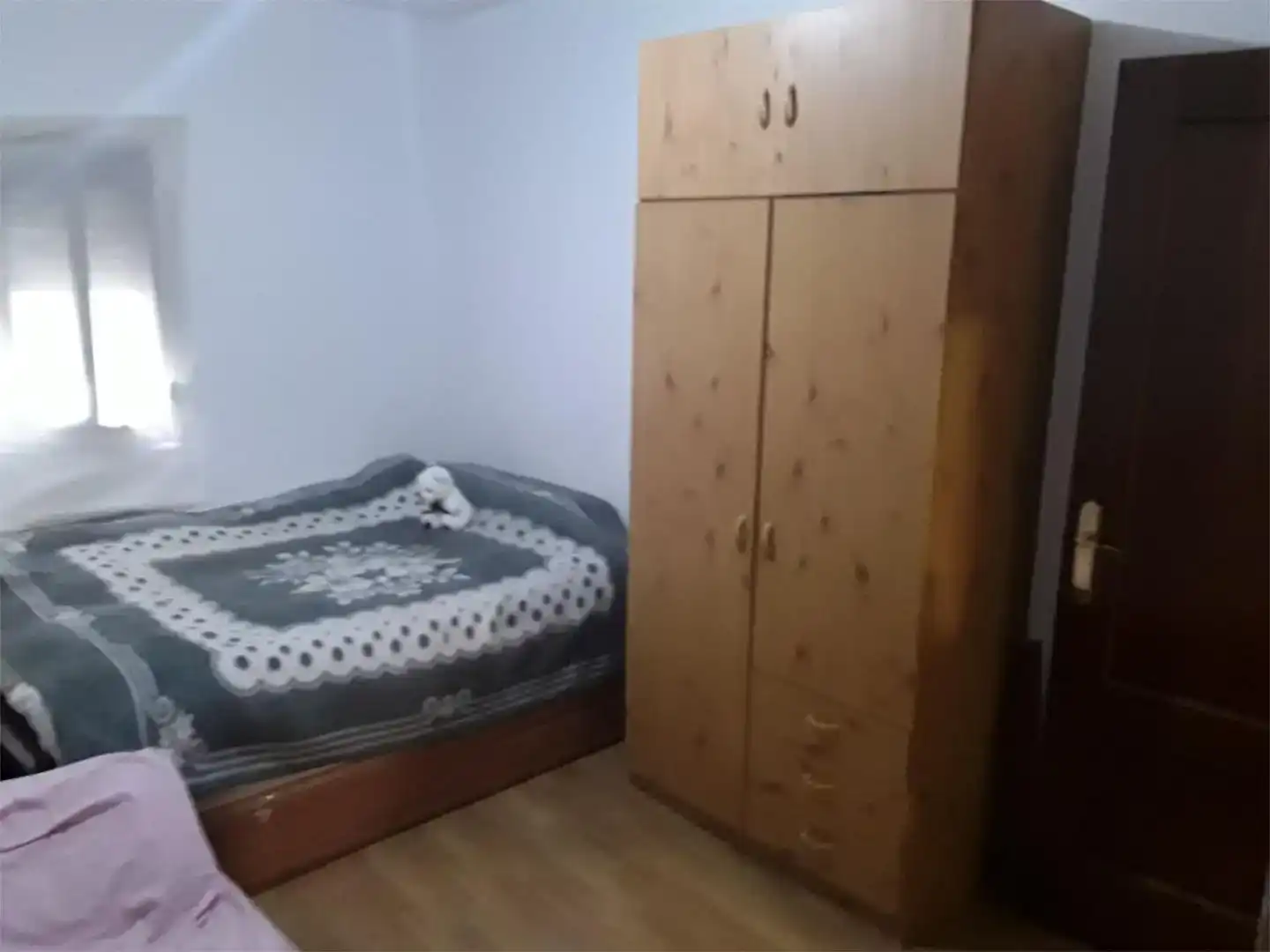 Schlafzimmer von Wohnung zur untervermieten in Torrejón de Ardoz mit Parkett, Möbliert und Balkon